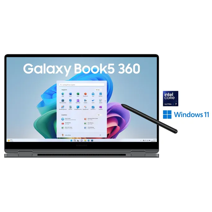 SAMSUNG Galaxy Book5 360 15" AMOLED Ultra 7 256V 16GB/512GB SSD Win11 Copilot+PC