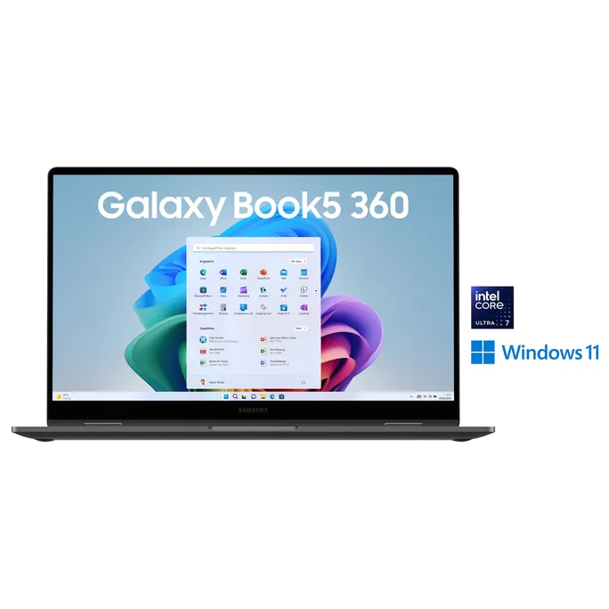 SAMSUNG Galaxy Book5 360 15" AMOLED Ultra 7 256V 16GB/512GB SSD Win11 Copilot+PC – Bild 4
