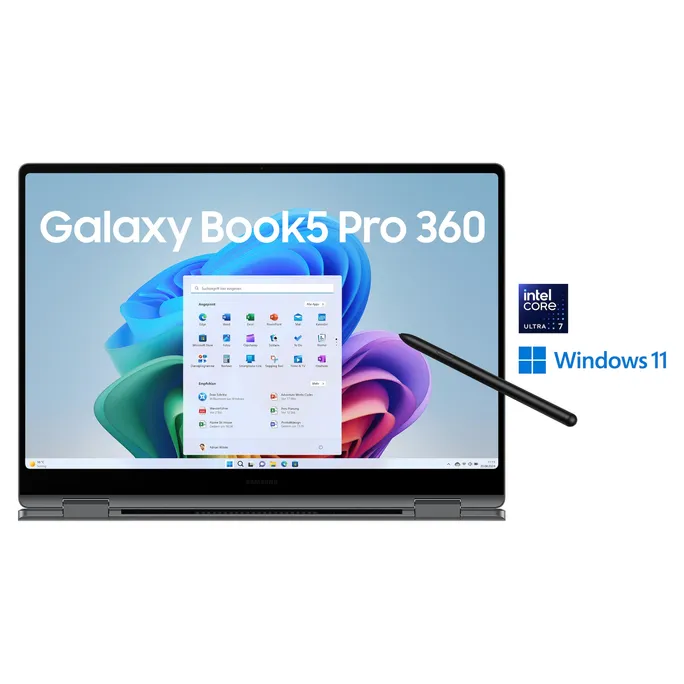 SAMSUNG Galaxy Book5 Pro 360 16" AMOLED Ultra 7 258V 32GB/1TB SSD Win11 Copilot+PC – Bild 2