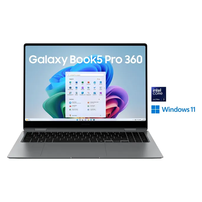 SAMSUNG Galaxy Book5 Pro 360 16" AMOLED Ultra 7 258V 32GB/1TB SSD Win11 Copilot+PC – Bild 3