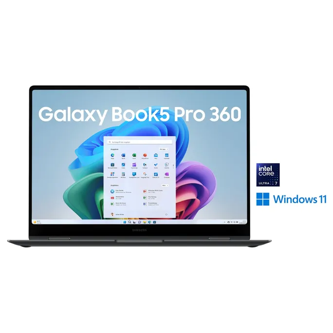 SAMSUNG Galaxy Book5 Pro 360 16" AMOLED Ultra 7 258V 32GB/1TB SSD Win11 Copilot+PC – Bild 4