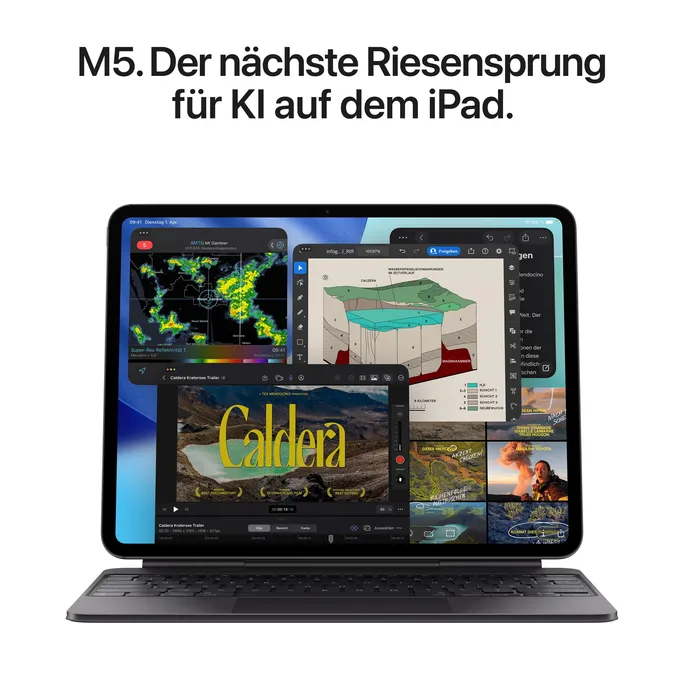 Apple iPad Pro 11" 2025 Wi-Fi 2TB Space Schwarz MDWU4TY/A – Bild 4