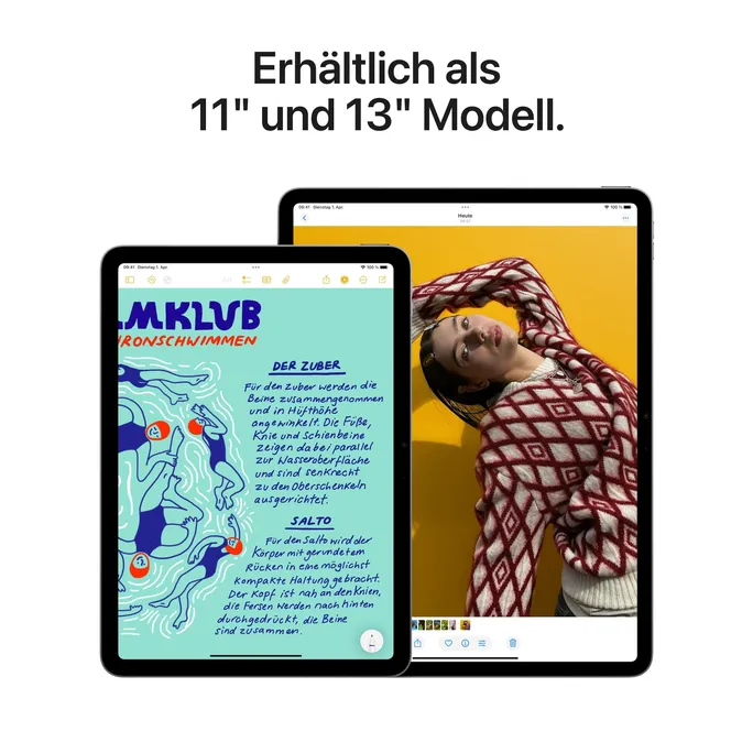 Apple iPad Air 13" 2025 Wi-Fi 128 GB Space Grau MCNH4TY/A – Bild 4