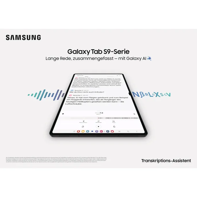 Samsung GALAXY Tab S9 X716B EE 5G 128GB graphite Android 13.0 Tablet – Bild 3