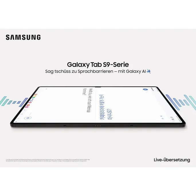 Samsung GALAXY Tab S9 X716B EE 5G 128GB graphite Android 13.0 Tablet – Bild 5