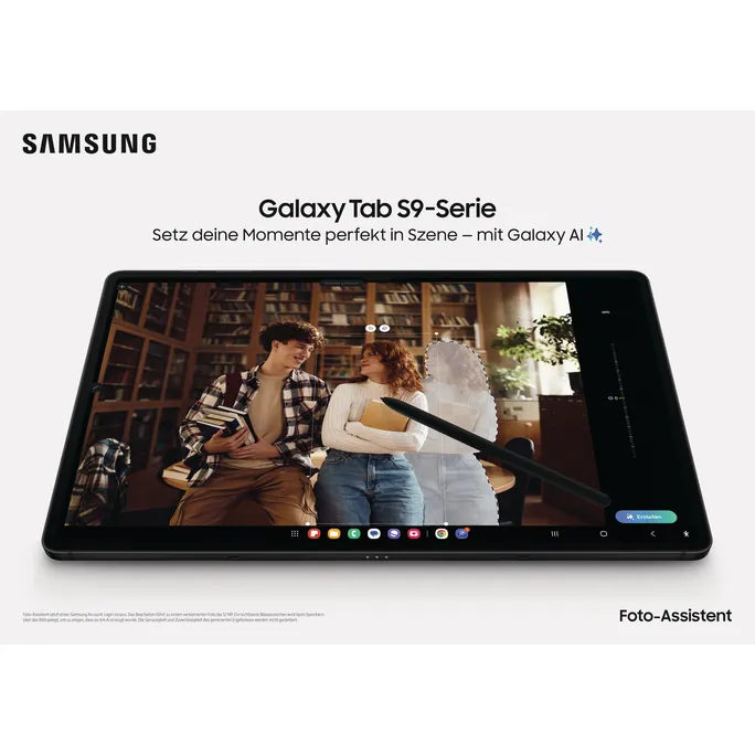 Samsung GALAXY Tab S9 X716B 5G 128GB graphite Android 13.0 Tablet – Bild 5