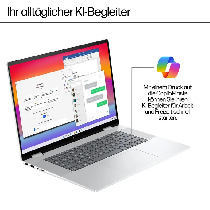HP ENVY x360 16" WUXGA IPS Core™ Ultra 7 155U 16GB/512GB SSD Win11 16-ac0473ng – Bild 4