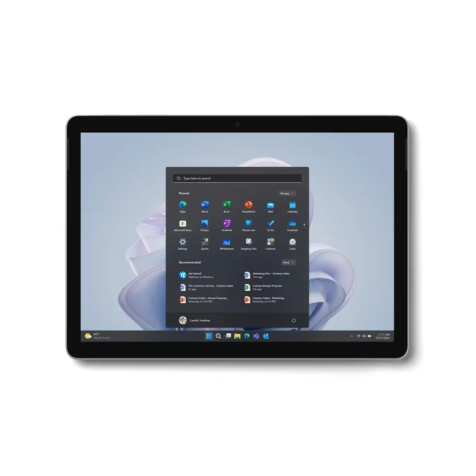 Microsoft Surface Go 4 10,5" N200 8GB/256GB SSD Win11 Pro XIG-00004 platin – Bild 2