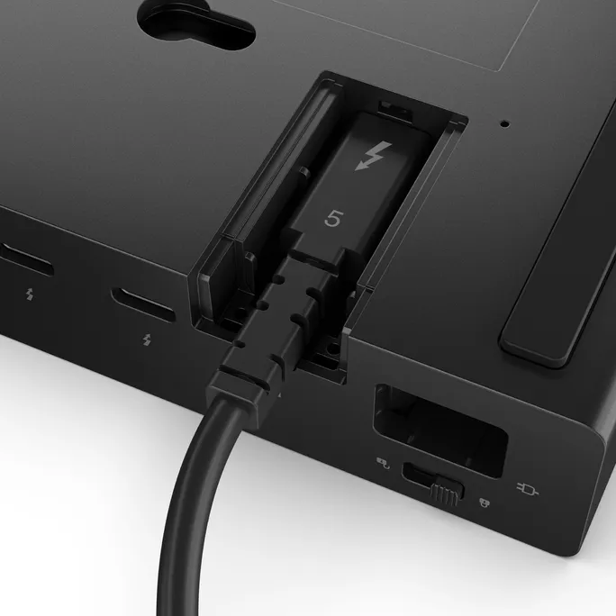 Lenovo ThinkPad Thunderbolt 5 Smart Dock 7500 - 8K/60Hz, 4K/240Hz, 2x DP, 1x HDMI, 2x TB5, 3x USB-A (10Gbps) 2x USB-C, 2.5 Gbit-LAN, 180W PD 3.1, 265W Netzteil – Bild 3