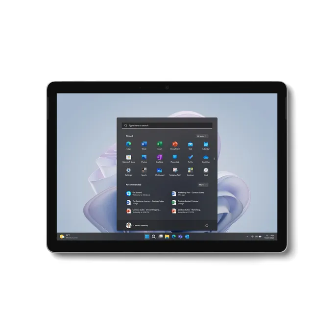Microsoft Surface Go 4 10,5" N200 8GB/64GB SSD Win11 Pro XGT-00004 platin – Bild 2