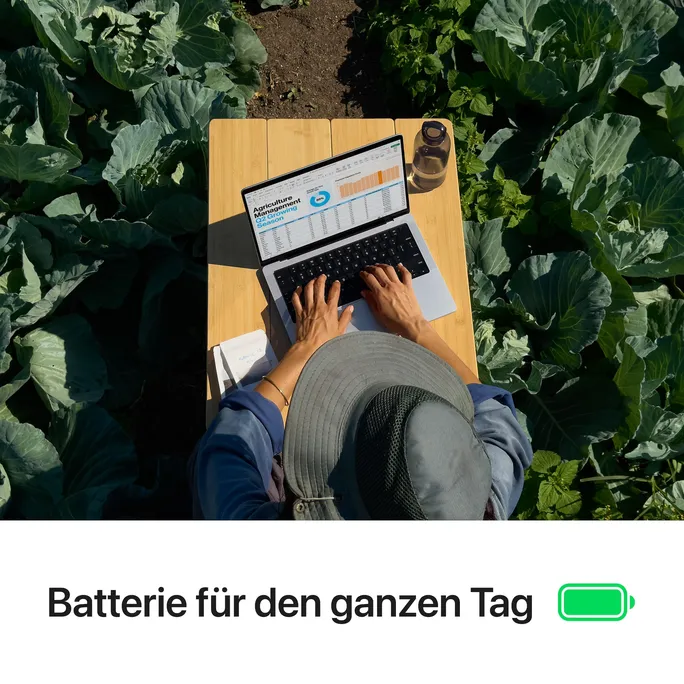 Apple MacBook Pro 14" 2024 M4/32/2TB 10C CPU 10C GPU Silber NTG BTO – Bild 4