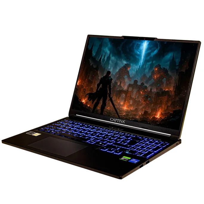 Captiva Notebook Advanced Gaming I95-043GE 16" WQXGA Core i7-14650HX 64GB/2TB SSD RTX5060 Win 11 – Bild 2