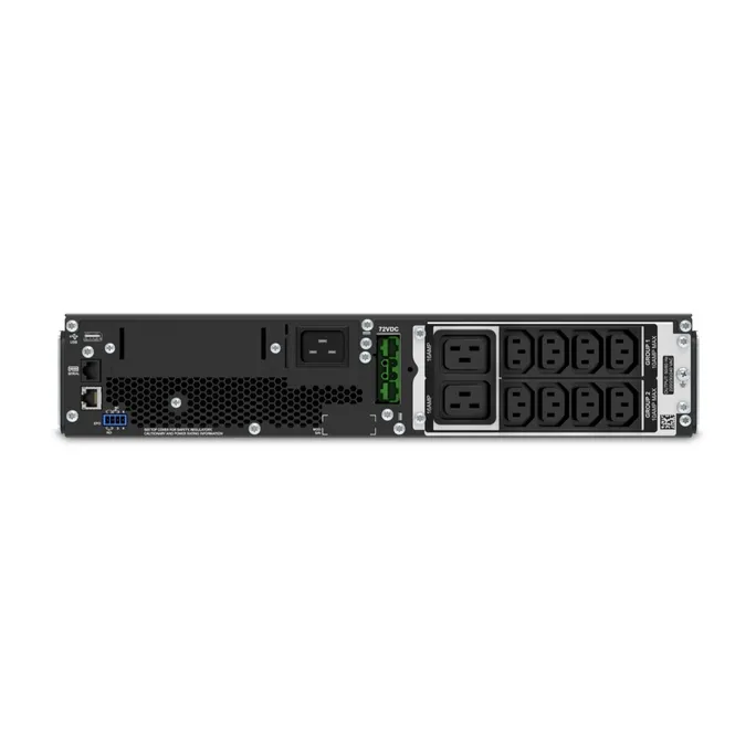 APC Smart UPS RT SRT2200RMXLI, 2200VA, Rack, 2x C19, 8x C13, Überspannungsschutz – Bild 4
