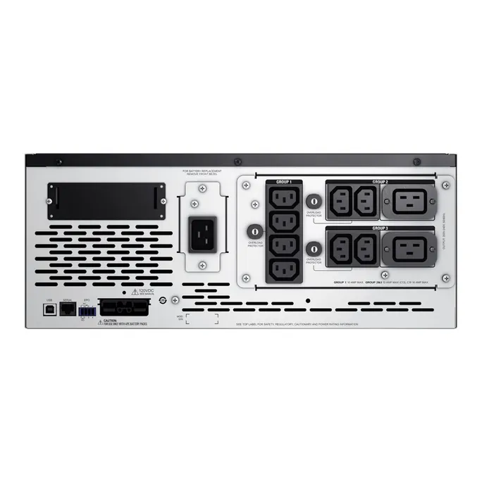 APC Smart UPS X SMX2200HV, 2200VA, Rack, 2x C19, 6x C13, Display, Überspannungsschutz – Bild 3