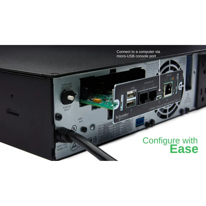 APC AP9641 USV-Netzwerkmanagement-Karte 3 mit Raumüberwachung – Bild 3