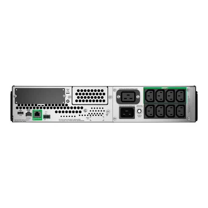 APC Smart UPS SMT3000RMI2UC, 3000VA, 8x C13, AVR, Display, SmartConnect + Slot, Überspannungsschutz – Bild 2