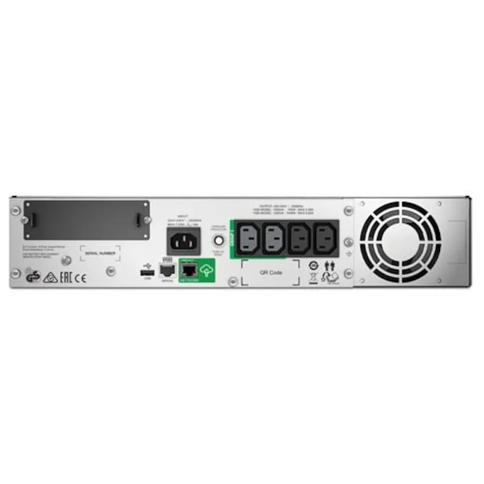 APC Smart UPS SMT1500RMI2UC, 1500VA, 4x C13, AVR, Display, SmartConnect + Slot, Überspannungsschutz – Bild 3