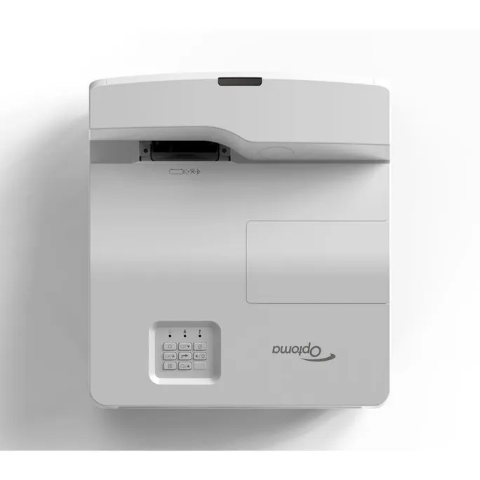 Optoma W340UST WXGA DLP Ultra Kurzdistanz Projektor 4000 Lumen HDMI/VGA/USB/Klinke/LAN Weiß – Bild 2