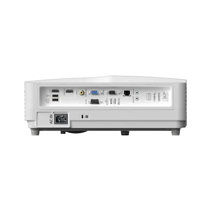 Optoma W340UST WXGA DLP Ultra Kurzdistanz Projektor 4000 Lumen HDMI/VGA/USB/Klinke/LAN Weiß – Bild 4