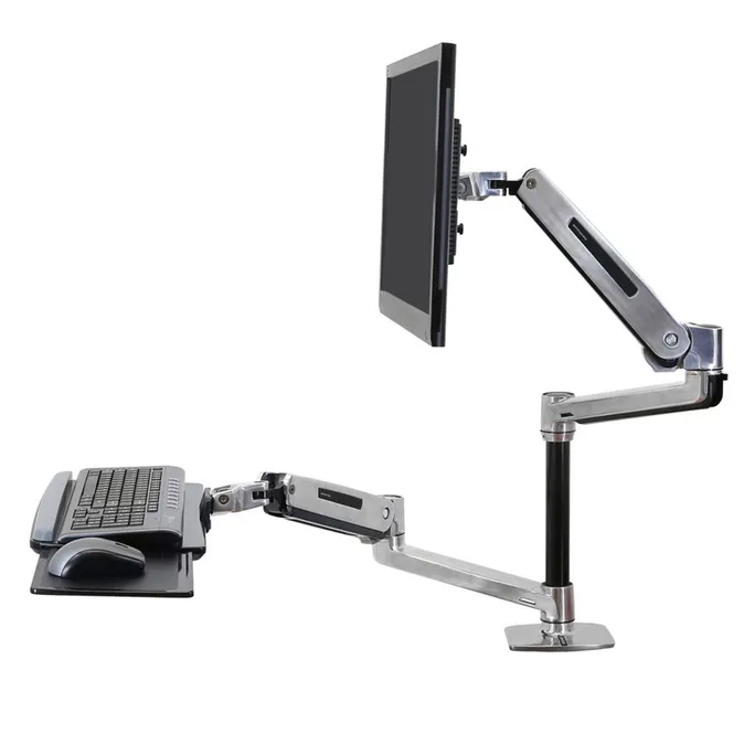 Ergotron WorkFit-LX Single Steh-Sitz Arbeitsplatz – Bild 4