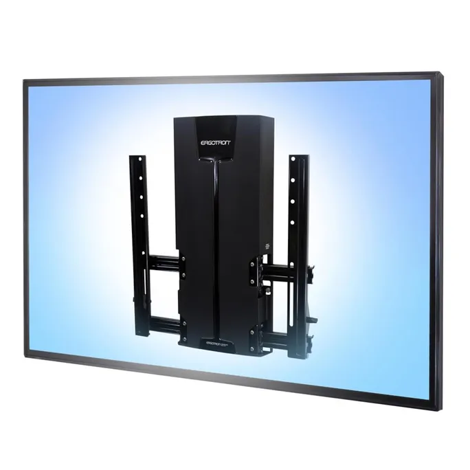 Ergotron Monitor & TV Schiebe-Wandhalterung VHD 46-63 Zoll (Schwarz) – Bild 4