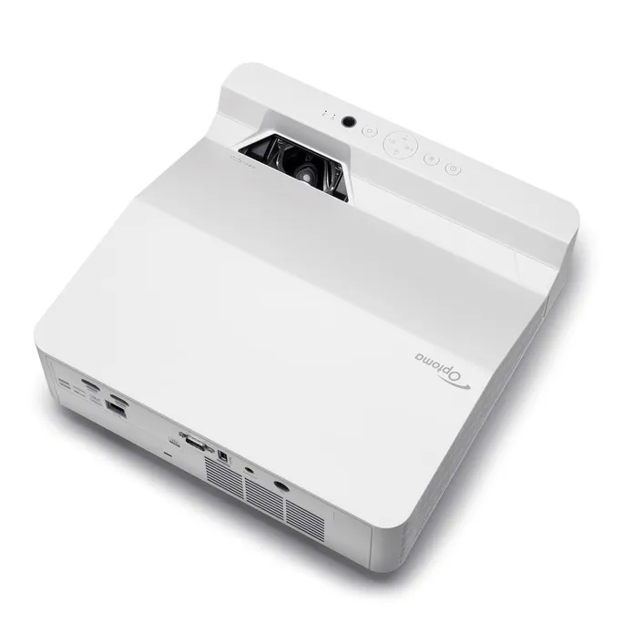 Optoma ZW410UST WXGA DLP Laser Ultra Kurzdistanz Projektor 4000 Lumen HDMI/USB/Klinke/LAN Weiß – Bild 3