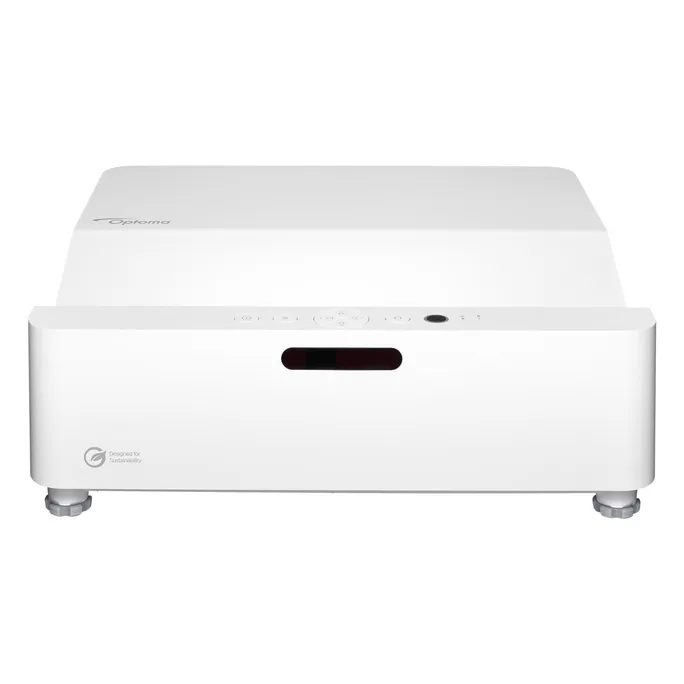Optoma ZW410UST WXGA DLP Laser Ultra Kurzdistanz Projektor 4000 Lumen HDMI/USB/Klinke/LAN Weiß – Bild 5