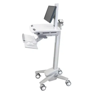 Ergotron StyleView® SV40 Visitenwagen mit Monitorgelenk