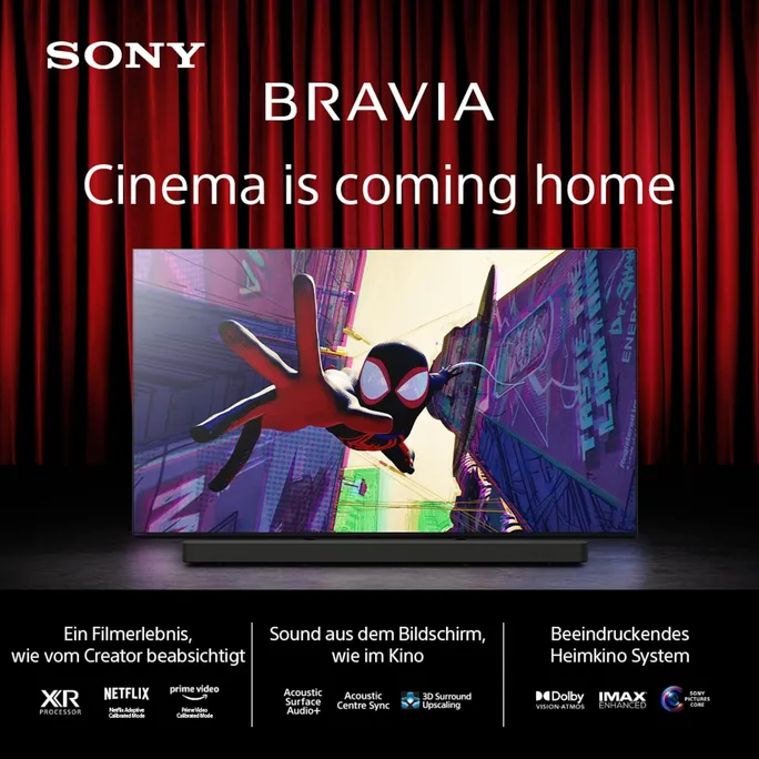 Sony BRAVIA 8 K-77XR80 OLED 4K HDR Smart TV – Bild 2