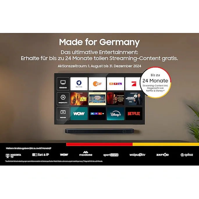 Samsung GU65DU7179 163cm 65" 4K LED Smart TV Fernseher – Bild 3