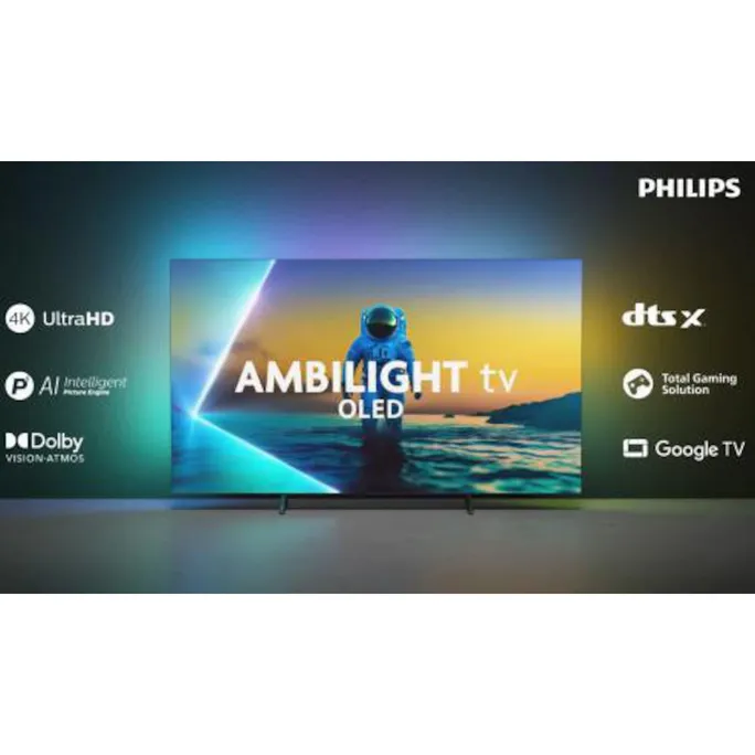 Philips 48OLED810/12 121cm 48" OLED 4K Ambilight Smart TV Fernseher Google TV™ – Bild 2