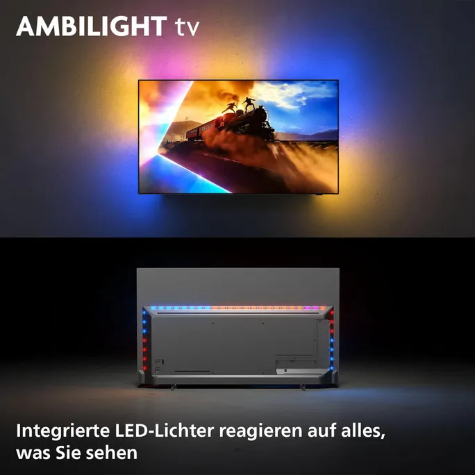 Philips 77OLED760 194cm 77" 4K OLED Ambilight TitanOS Smart TV Fernseher – Bild 3
