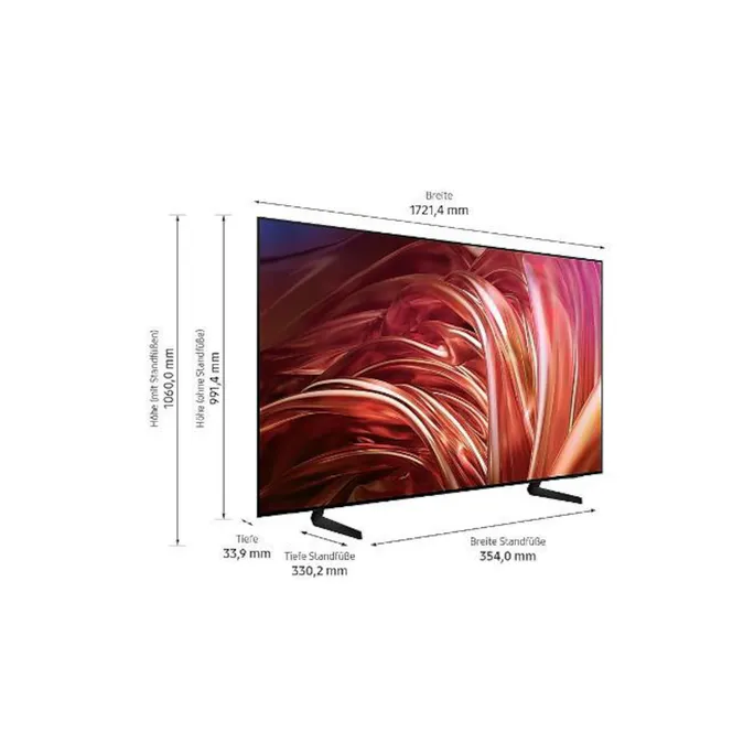 Samsung GQ77S85DAEXZG 195cm 77" 4K QD-OLED 120 Hz Smart TV Fernseher – Bild 3