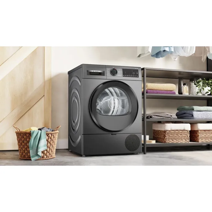 Bosch WQG243DR10 Serie 6 Wärmepumpentrockner 9kg EEK C – Bild 2