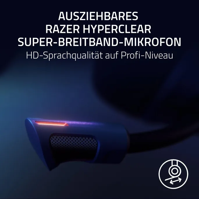 Razer Kraken V4 Pro - Kabelloses Gaming-Headset inkl. OLED-Control-Hub, powered by Razer Chroma™ RGB – Bild 5