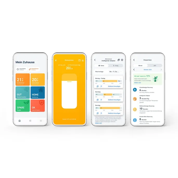 tado° X Starter Set Smarte Heizung • 5x smartes Heizkörper-Thermostat – Bild 3