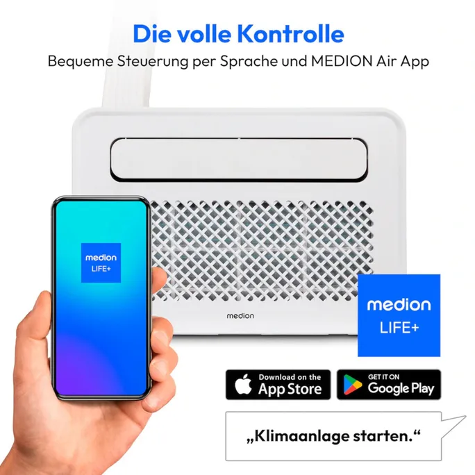 Medion MD 37735 Smarte Camping Klimaanlage LIFE P502, 5.000 BTU Kühlleistung – Bild 4