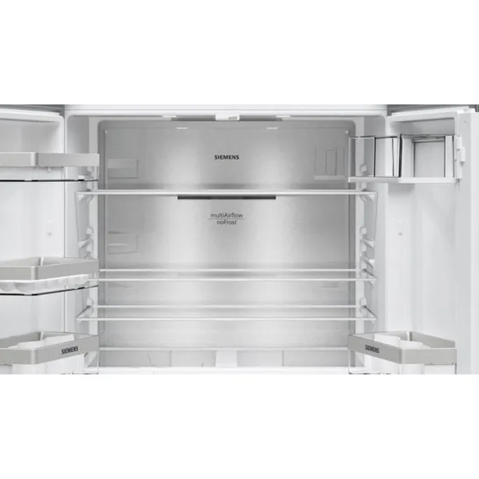 Siemens KF96NAXEA iQ300 Side-by-Side Freistehende Kühl-Gefrier-Kombination – Bild 4