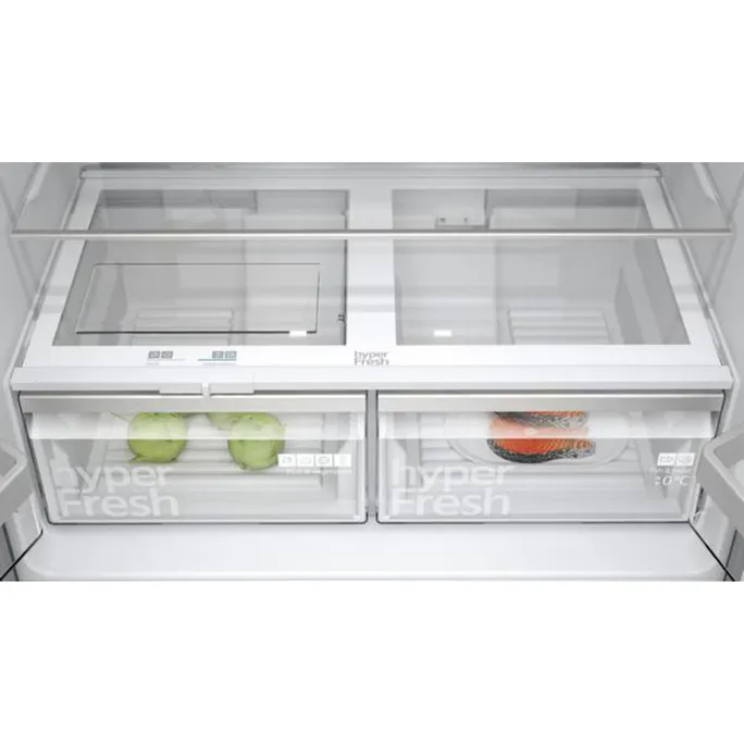 Siemens KF96NAXEA iQ300 Side-by-Side Freistehende Kühl-Gefrier-Kombination – Bild 5