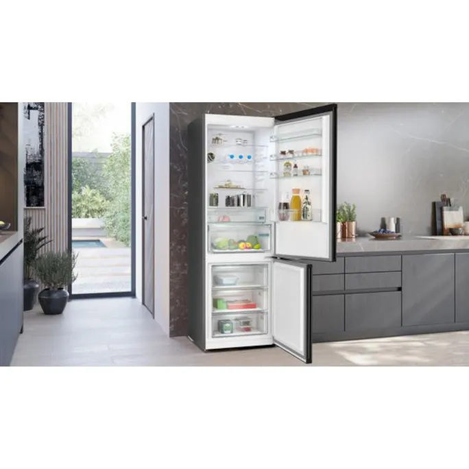 Siemens KG49NXXCF iQ300 Freistehende Kühl-Gefrier-Kombination – Bild 2