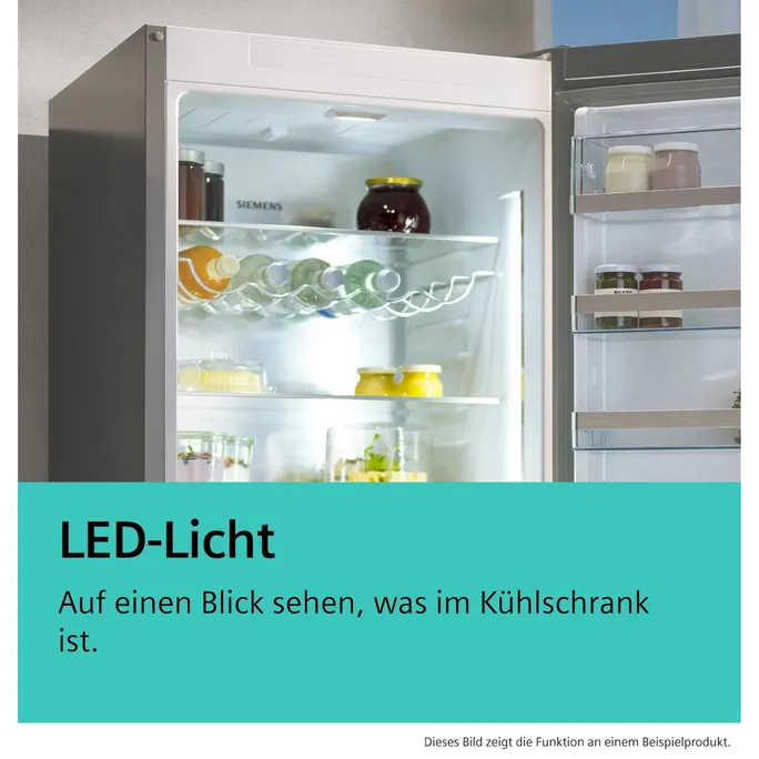 Siemens KG49NAIBT iQ500 Freistehende Kühl-Gefrier-Kombination – Bild 2