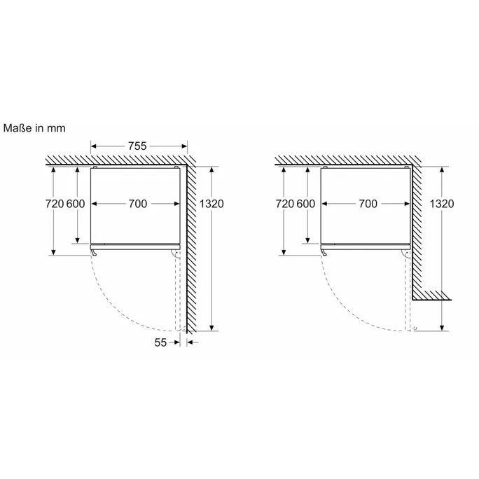 Siemens KG49NAIBT iQ500 Freistehende Kühl-Gefrier-Kombination – Bild 4