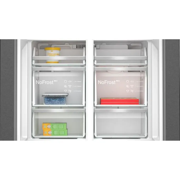 Siemens KF96DPXEA iQ700 Side-by-Side Freistehende Kühl-Gefrier-Kombination – Bild 5