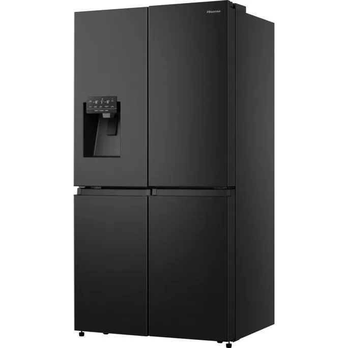 Hisense RQ760N4SBFE Side by Side Kühl-Gefrier-Kombination Edelstahl schwarz – Bild 4