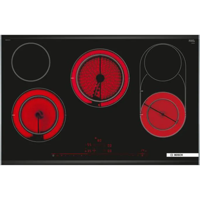 Bosch PKM875DP1D Einbau-Glaskeramikkochfeld autark 80cm Edelstahl – Bild 2
