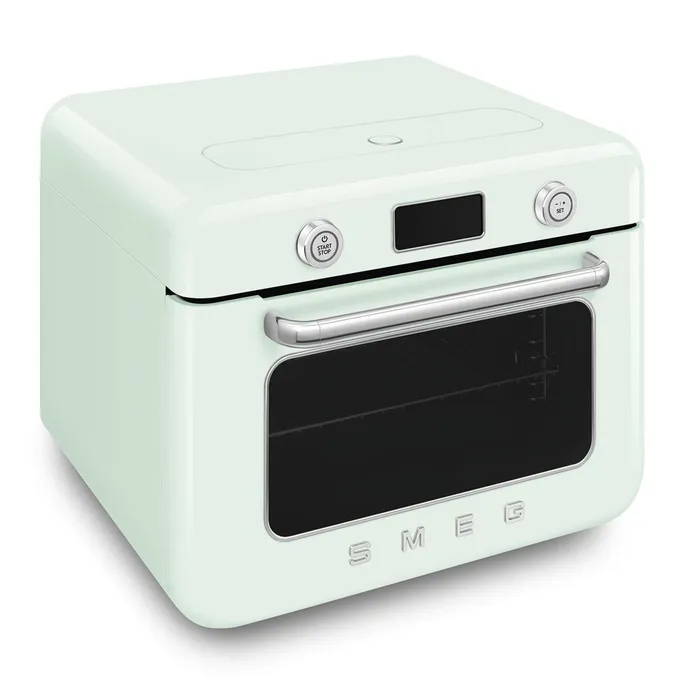 Smeg 50's Style Kombi-Tisch-Dampfbackofen Pastellgrün – Bild 3
