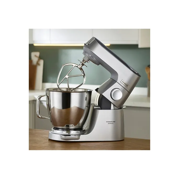 Kenwood KVL85.004SI Titanium Chef Baker Küchenmaschine XL 1.200W silber – Bild 4