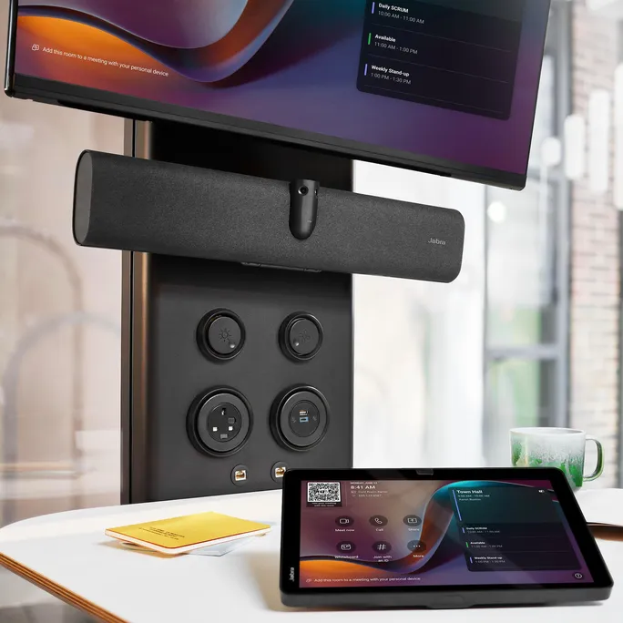 Jabra PanaCast 40 VBS | 4k 180° Panoramakamera inkl. Touch-Controller, Microsoft Teams-Variante – Bild 2