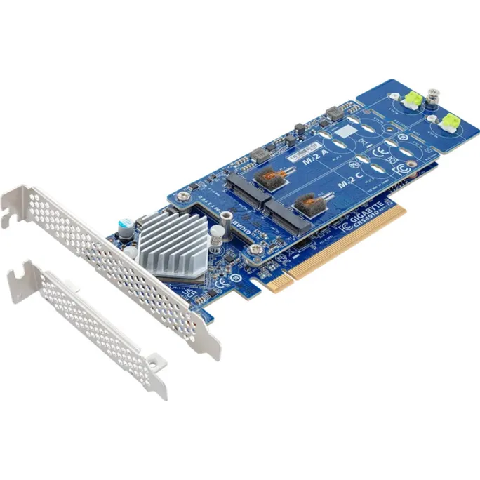 GIGABYTE CMT3160 M.2 Expansion Card 4 x Gen4 NVMe 2280/22110 Cards – Bild 3