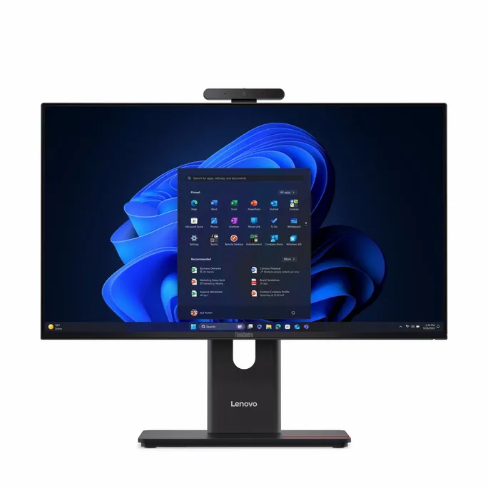 Lenovo ThinkCentre M70a Gen6 13AY000YGE Core Ultra 5 235T 16GB/512GB SSD 24"FHD AiO Win 11 Pro – Bild 2